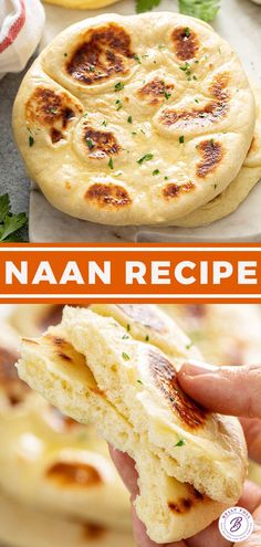 Naan Bread Recipe - Belly Full