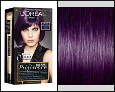 Purple Violet Midnight Black Violet Black Hair, Permanent Purple Hair Dye, Purple Hair Dye, Box Hair Dye, Purple Hair Color, Dark Purple Hair, Plum Hair