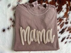 Glitter Puff Mama Tshirt - Glitter Puff - Puff Mama Tee - Glitter Puff Mama - Comfort Color Tshirt Puff - Comfort Color Glitter Puff Shirt Tshirts are pressed with a commercial Heat Press  This listing is for a comfort color tshirt with the glitter puff vinyl pressed onto it in the name of your choice.  It will come as shown Casual Shimmer Tops, Cute Crew Neck Top With Glitter Print, Casual Short Sleeve Glitter Tops, Cute Glitter Print Short Sleeve Tops, Cute Short Sleeve Tops With Glitter Print, Cotton Glitter Short Sleeve Tops, Casual Glitter Short Sleeve T-shirt, Puff Shirt, Puff Vinyl