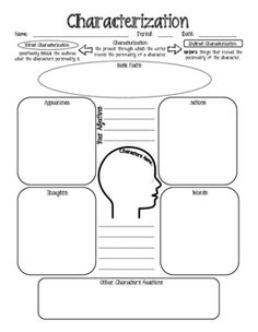 the character map is shown in black and white, with an arrow pointing to it