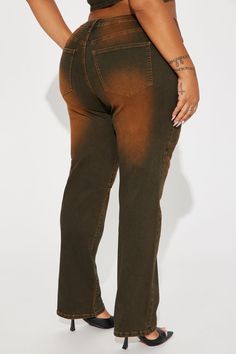 The Passing Through Stretch Straight Leg Jeans in brown are the perfect addition to your wardrobe. With a full length and high waisted rise, these skinny jeans are both stylish and comfortable. The brown color adds a touch of warmth to any outfit, making these jeans a must-have for any fashion-forward individual. Whether you're meeting friends for brunch or running errands, these versatile jeans will be your go-to choice. Available In Brown. Pair With Passing Through Racerback Denim Top Straight Meeting Friends, Outfit Making, Brown Fashion, Denim Top, Running Errands, Size 13, Brown Color, Straight Leg Jeans, Leg Jeans