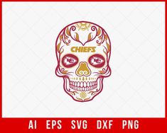 Kansas City Chiefs Shirt SVG File for Cricut Maker and Silhouette Cameo Digital Download Chiefs Shirt, Kansas City Chiefs Shirts, Chiefs Shirts