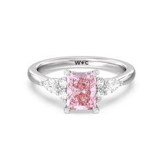 https://embed.imajize.com/3592998 Formal Pink Cluster Ring With Brilliant Cut, Pink Brilliant Cut Cluster Ring For Wedding, Pink Cluster Rings With Brilliant Cut, Luxury Pink Cluster Diamond Ring, Pink Diamond Cluster Ring With Multi-stone, Cluster Engagement Ring, Engagement Rings Platinum, Gorgeous Engagement Ring, Modern Bride