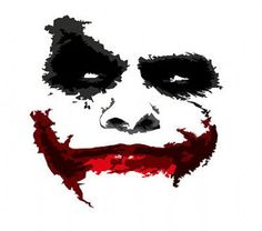 the joker face on an iphone screen with text that reads,'wednesday, 28 12 2016