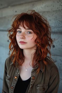 26 Effortlessly Stylish Shoulder Length Curly Hairstyles To Try Shoulder Length Curly Hairstyles, Shaggy Curly Hair, Curly Wolfcut, Toru Hagakure, Curly Hairstyles Ideas, Female Haircuts, Hair With Curls, Curly Shag Haircut, Shoulder Length Curls