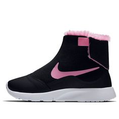 (BP) Nike Tanjun High Snow Boots Black Pink 922871-009 (SNKR) Snow Boots Black, Nike Tanjun, Boots Black, Snow Boots, Black Boots, Black Pink, Nike, Boots, Pink