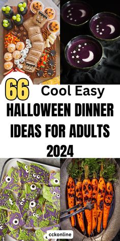 halloween dinner ideas for adults that are easy to make