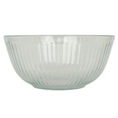 PRICES MAY VARY. Made in the USA from Pure Pyrex Glass 7403-S Sculpted Mixing Bowl is Microwave, Freezer, and Dishwasher Safe Fluted Design Adds a Classy Decorative Touch Smooth Interior Makes Cooking and Clean-Up Simple Mixing Bowl Only (Lid Sold Separately) This Pyrex 7403-S 10 cup sculpted mixing bowl is made of high-quality, non-porous glass that does not absorb any odors or stains. The durable, tempered glass ensures that this bowl will last through years of use. Proudly made in the USA, th Glass Mixing Bowls, Pyrex Glass, Mixing Bowls, Cake Batter, Bakeware, Pyrex, Mixing Bowl, Tempered Glass, Dishwasher Safe