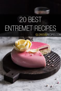 Entremet Recipes Entremet Recipe, Fancy Desserts Recipes, French Dessert Recipes, Fine Dining Desserts, Gourmet Cakes, Spiced Chocolate, Cakes Recipes, Elegant Desserts, French Dessert