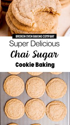 cookies are stacked on top of each other with the words, cracker sugar cookie recipe dunkable delights