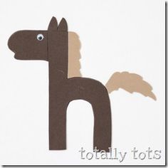 the letter h is for horse