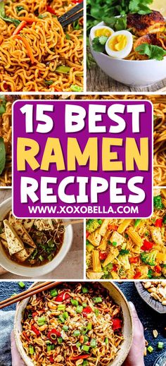 Really good ramen recipes Healthy Ramen Noodle Recipes, Healthy Ramen Noodles, Ramen Toppings