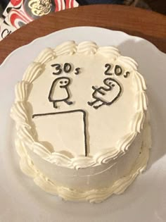 a cake that has been decorated to look like someone's zodiac sign on it