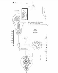 an image of a light bulb and some diagrams