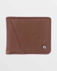 Organize your cash and cards with the Pay-A-Pal Bifold Wallet. The 100% leather construction offers durability and class, while the metal Stone logo stud adds some Volcom style to the exterior. On the inside, Multiple card slots and currency compartments keep everything nice and tidy. Featured here in brown.Features 100% Leather Bi-Fold Wallet Bifold Wallet With Metal Stone Logo Stud Internal Card Slots, Paper Currancy Compartment Internal Debossed Wordmark Logo Stone Logo, Wordmark Logo, Word Mark Logo, Leather Bifold Wallet, Fold Wallet, Bifold Wallet, Card Slots, Slots, The 100