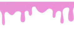 a pink and white background with dripping paint