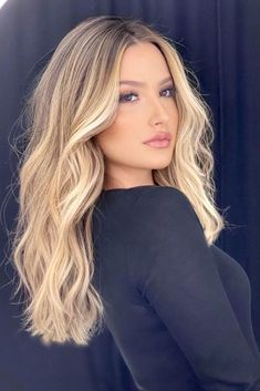 Hair Heart, Highlights Hairstyles, Guest Hairstyles, Face Hairstyles, 60 Hairstyles, Dyed Blonde Hair, Balayage Blonde, Haircut Styles