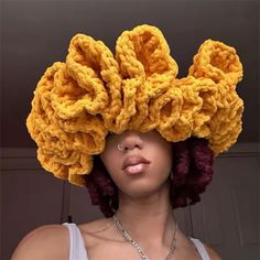 Introducing our Handmade Crochet Ruffle Hat, a unique and stylish accessory perfect for any occasion. Crafted with meticulous care, this lace wool hat features elegant ruffles that add a touch of sophistication and charm. The soft, warm wool ensures comfort and coziness, making it ideal for winter wear. Whether you're attending a party, celebrating a festival, or looking for the perfect gift, this fashionable ruffle hat is sure to impress. Its delicate crochet design and timeless appeal make it a standout piece in any wardrobe. Embrace the winter season with warmth and style, and make every moment special with this exquisite handmade hat. Y2k Chic, Bamboo Hats, Woolen Cap, Crochet Ruffle, Bonnet Crochet, Crochet Bucket, Crochet Bucket Hat, Outfit Shop, Cap Fashion