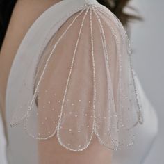 Detachable Sleeves Wedding Dress, Shoulder Jewelry, Detachable Sleeves, Design Moda, Bridal Cape