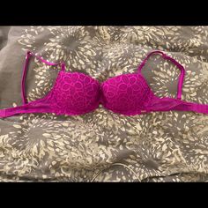 New Without Tags- Never Worn! 34c Pink Low-cut Bra, Victoria's Secret Feminine Purple Bra, Low-cut Lined Pink Bra, Victoria's Secret Purple Bra With Built-in Bra, Demi Bras, Stretch Pink V-neck Bra, Red Lace Bra, Lace Bandeau, Black Lace Bralette