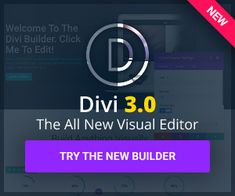 divi 3 0 the all new visual editor