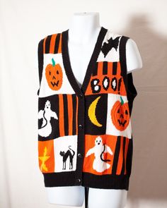 Nice Sweaters, Halloween Clothes, 90s Halloween, Pumpkin Ghost, Halloween Dress, Cool Sweaters, Fantasy Fashion