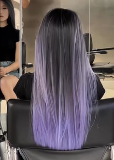 Hair Dye Tips, Purple Ombre Hair, Hair Color Underneath, Hair Inspiration Long, Creative Hair Color, Hair Color Streaks, Dyed Hair Inspiration, Beautiful Hair Color