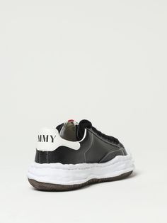 Sneakers MAISON MIHARA YASUHIRO Men color Black Maison Mihara Yasuhiro, Maison Mihara, Basket Noir, Italian Fashion Designers, Black Sneakers, Italian Fashion, Sneakers Black, Low Top, Black Color