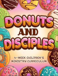 donuts and disciples 4 - week children's mystery program