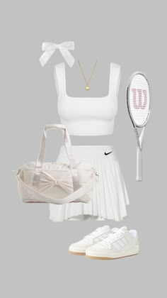 Tennis Outfit Ideas, Outfits For The Gym, Cute Tennis Outfit, Casual Dinner Outfit Summer, Dinner Outfit Summer, Clean Girl Outfits