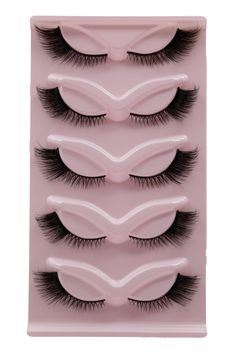 PRICES MAY VARY. Cat Eye Lashes 3D Wispy Faux Mink Lashes – Achieve a sultry, dramatic look with these lightweight, 3D cat eyelashes. Fluffy & Wispy Effect – Perfect for a cat eye lashes natural look with just the right amount of fullness and volume. Dramatic & Natural Look – These dramatic cat lashes offer bold volume for a cat eye lashes fluffy look. Reusable Lashes – Designed for multiple uses, these fluffy cat lashes are reusable for added value. Ideal for Any Occasion – From daily wear to s Chiffon Kiss Lashes, Eyelash Svg Cricut, Can You Wear Eyeliner With Lash Extensions, Magnetic Eyelashes Uk, Eye False Eyelashes, Best Fake Eyelashes Ulta, Every Day False Eyelashes, False Eyelashes Glue, False Eyelashes And Glasses