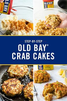 old bay crab cakes with step - by - step instructions to make them at home