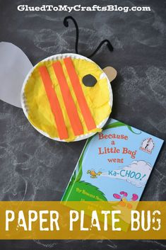 paper plate bug craft for kids to make