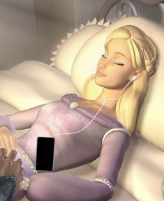 Barbie listening to music on her phone with headphones Fete Emo, Playlist Covers Photos, 사진 촬영 포즈, Tame Impala, Tv Girls, Music Covers, Tokio Hotel, Tyler The Creator