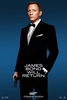 james bond will return in the new james bond movie, which is currently on dvd