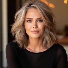 35 Easy Wash and Wear Haircuts for Women Over 60 Lifted Bangs, Hair Affair, Haircuts For Medium Hair, Hair Today, Great Hair, Womens Haircuts, Fine Hair, Bob Hairstyles, Medium Length Hair Styles