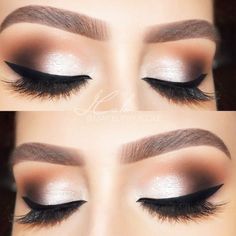 Make Up Diy, Wedding Eyes, Alat Makeup, Wedding Eye Makeup, Wedding Makeup For Brown Eyes, Amber Eyes, Braut Make-up, Wedding Makeup Looks