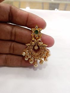 Ear Rings New Models Gold, Chand Baali Earrings In Gold, Ear Rings New Designs Gold, Ear Ring Models Gold, New Model Ear Rings, Ear Buttalu Designs, New Model Earrings Gold, Ear Rings Models Gold