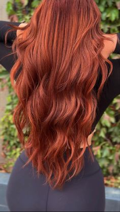 L’oréal Hicolor Sizzling Copper, Copper Hair With Extensions, Rich Copper Hair, Copper Hair Extensions, Long Copper Hair, Red Copper Hair, Medium Red Hair, Bright Copper Hair