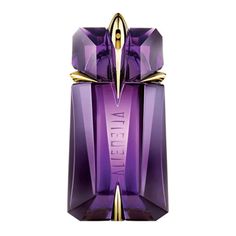 Launch year: 2005. Top notes: Sambac Jasmine. Heart notes: Cashmere Wood. Base notes: White Amber. Design house: Thierry Mugler. Scent name: Alien. Gender: Ladies. Category: Perfume. Type: Fragrance. SubType: EDP. Size: 3.0 oz. Barcode: 3439600056969. Alien / Thierry Mugler EDP Refillable Talismans Spray 3.0 oz (90 ml) (W). This item is only valid for shipment in the Contiguous United States. Purple Perfume, Thierry Mugler Perfume, Thierry Mugler Angel, Mugler Alien, Tom Ford Black Orchid, 212 Vip, The Perfume