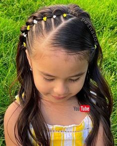 #BabyHairstyle #BraidedPigtails #CuteBabyHair #LittleFashionista #ToddlerStyle #HairInspo #BabyHairTips #AdorableLooks #InstaBaby #BabyFashion #MomLife #ParentingTips #CuteHairstyles #BraidLove First Grade Hair Styles, Toddler Birthday Hairstyles, 4th Of July Hairstyles For Kids, Hair Styles For Little Kids, Hair Styles For Curly Hair Kids, Kindergarten Hairstyles, Hairstyles For Babies With Short Hair, Hairstyles For Curly Hair Kids