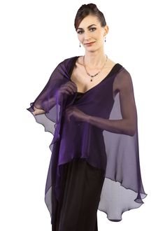 "100% silk iridescent chiffon shawl Color: #854 Purple Black Dimensions: Horizontal width from tip to tip - about 64\" The length from a central higher to a lower point of the triangle shawl - about 30\" - FLOWER CLIP/ FASCINATOR: https://www.etsy.com/listing/167644749/new-arrivals-purple-evening-fascinator?ref=shop_home_active_4 - EVENING CLUTCH (Collection \"Adele\") dark purple with black ostrich father It isn't listed at my Etsy store yet, but is available upon your request. https://www.etsy Purple Scarves For Wedding, Elegant Purple Silk Scarf, Elegant Silk Chiffon Scarves For Wedding, Elegant Purple Silk Scarf For Wedding, Elegant Silk Chiffon Scarf For Wedding, Elegant Silk Chiffon Wedding Scarf, Elegant Sheer Veil For Evening, Elegant Chiffon Silk Scarf For Evening, Sheer Shawl For Evening