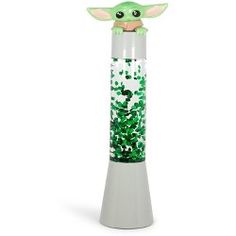 a star wars yoda with green sprinkles on it