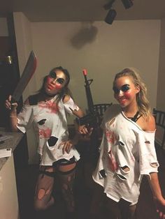 Bff Halloween Costumes, Rustic Halloween, Girls Costumes, Duo Halloween Costumes, Scary Halloween Costumes, Halloween Costumes Friends