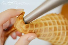 Make your own mini cornucopia using a waffle or sugar cone! These would be so cute for Thanksgiving! Thanksgiving Waffle Cone, Sugar Cone Cornucopia Treats, Cornacopia Craft Food, Cornucopia Fruit Cone, Waffle Cone Cornucopia Thanksgiving, Cornucopia Candy Favors, Cornucopia Snack For Kids, Fruit Cornucopia For Kids, Thanksgiving Candy Cornucopia