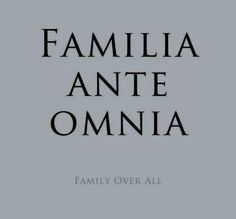 the title for family over all, written in black on a gray background with an image of