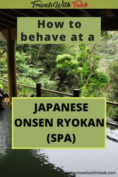 a Japanese garden Japanese Onsen, World Of Wanderlust, Travel Things