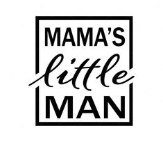 Mama’s Little Man SVG for Cricut and Silhouette. You can use these SVG Files for both PERSONAL and COMMERCIAL purposes. Check the Help Center “license” section for more information. THIS IS A DIGITAL DOWNLOAD ONLY NO PHYSICAL ITEM WILL BE SHIPPED INSTANT DOWNLOAD IN A ZIP FILE 📁 1 SVG file – For Cricut Explore, Silhouette Designer Edition, Adobe ... Baby Boy Onesies Vinyl, Baby Boy Svg, Cricut Baby, Baby Svg, Best Mother, Boy Mom, Silhouette Studio Designer Edition, Svg Free Files, Baby Boutique