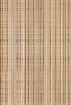 a brown and tan striped wallpaper with vertical lines in the center, as well as horizontal stripes on the outside