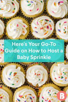 there's your go - to guide on how to host a baby sprinkle